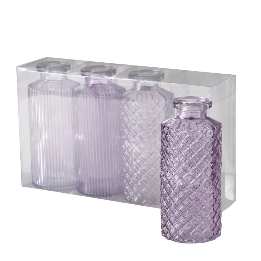 Boltze Glasvase Panja 4-teilig