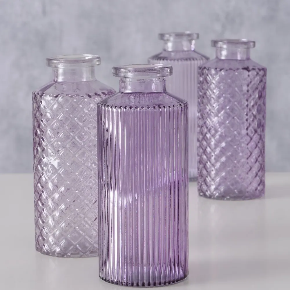 Boltze Glasvase Panja 4-teilig