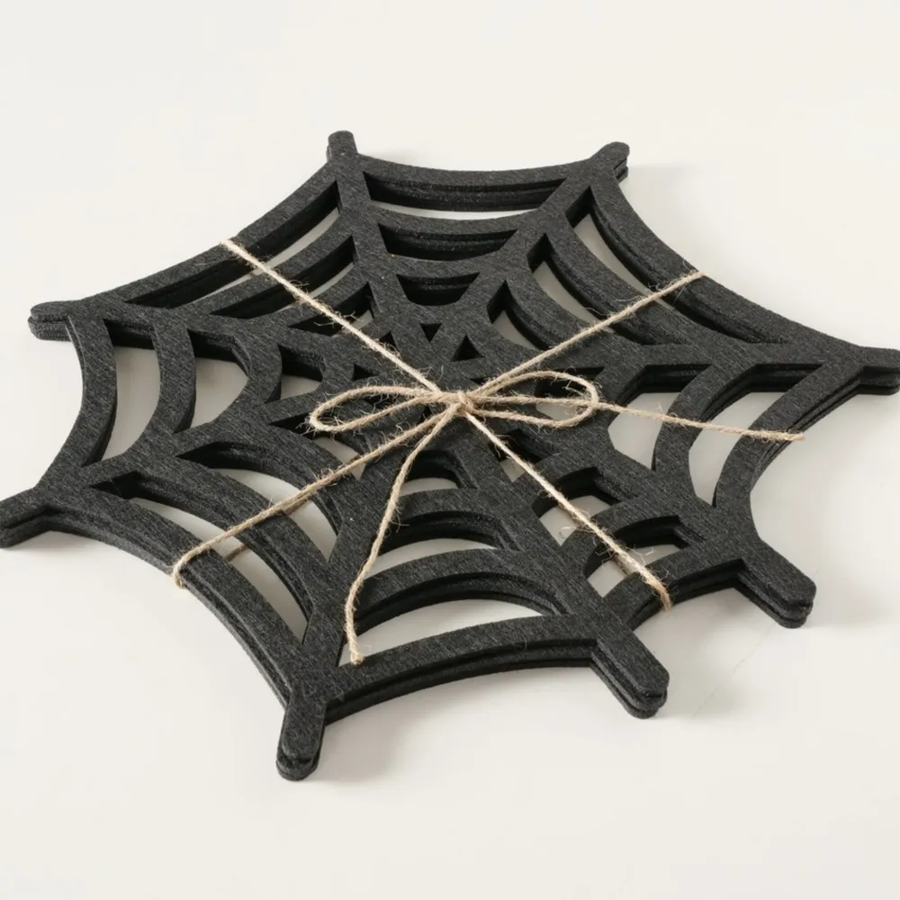 Boltze Halloween Tischset Webba, 4 tlg.