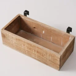 Boltze Holz Pflanzkisten für die Wand Übertopf Aneta