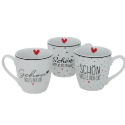 Boltze Jumbobecher Schön 480 ml 3er-Set