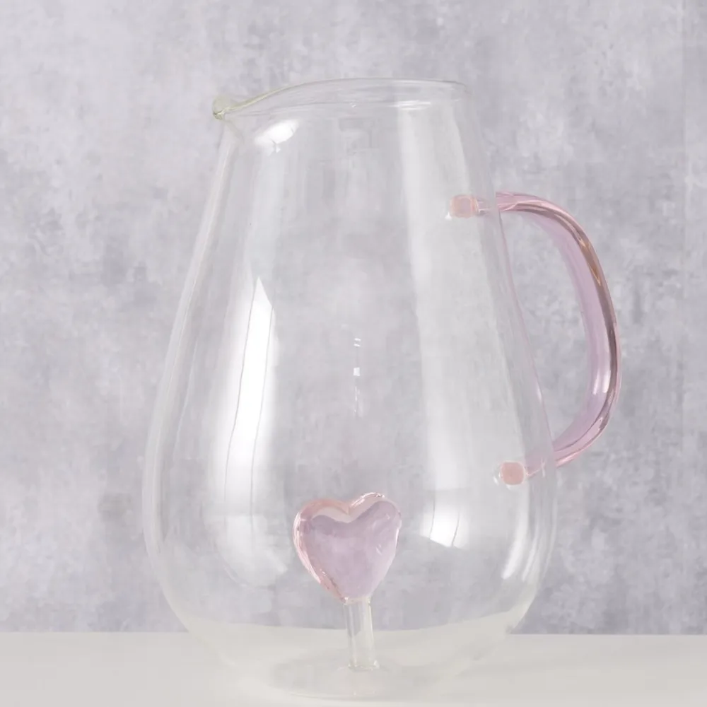 Boltze Karaffe Valentine aus Glas