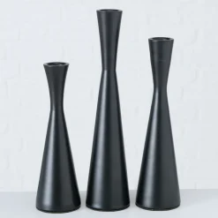 Boltze Kerzenleuchter Cone, 3 tlg