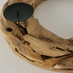 Boltze Kerzenleuchter Kranz Palu