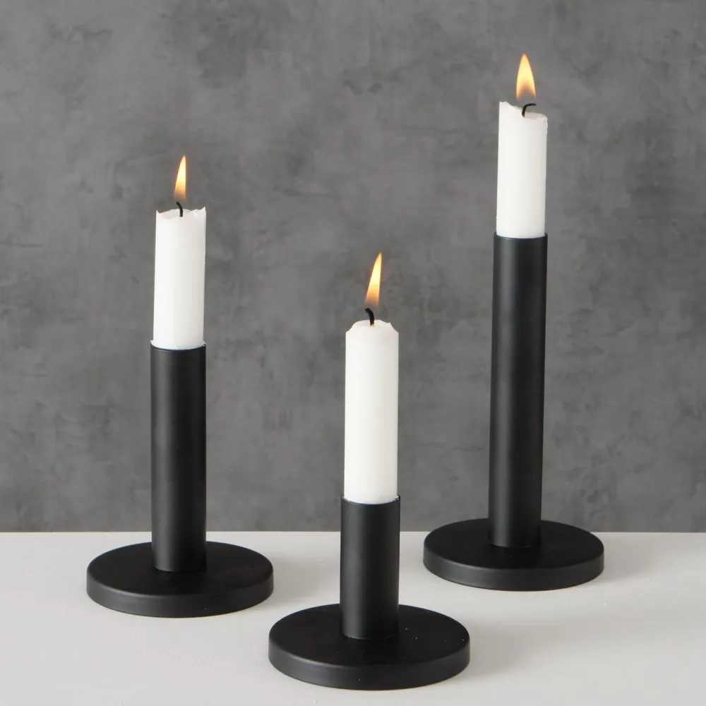 Boltze Kerzenleuchter Malko, 3-teilig