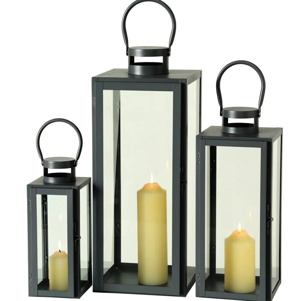 Boltze Laterne Arana 3er-Set