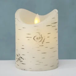 Boltze LED Kerze Birke