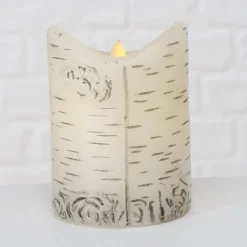 Boltze LED Kerze Birke