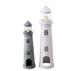 Boltze Leuchtturm Laterne Sylt 2er