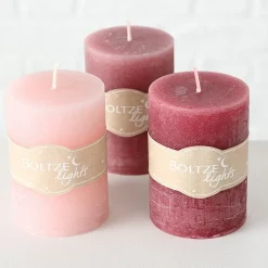 Boltze Stumpenkerze 3er