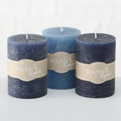 Boltze Stumpenkerze 3er