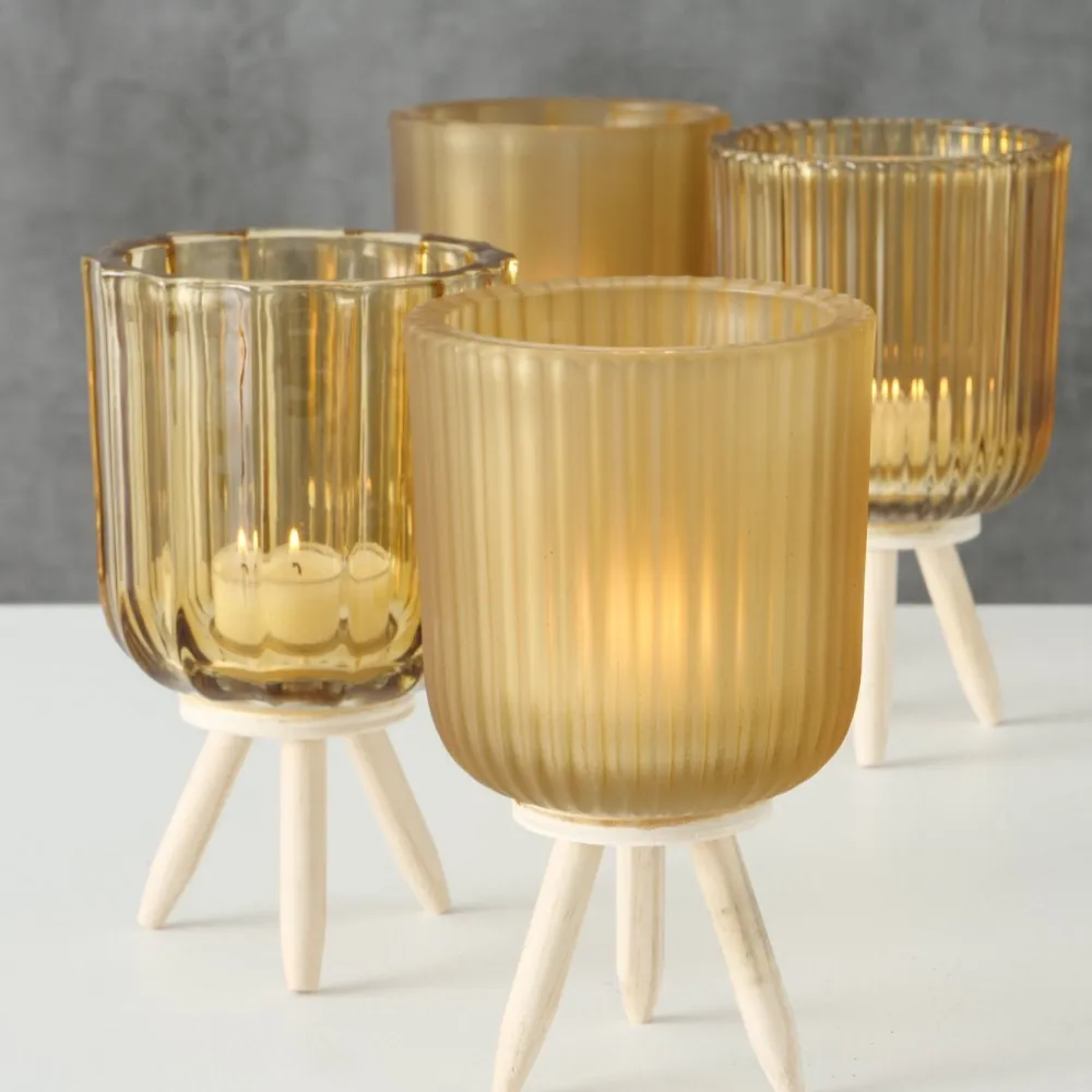 Boltze Teelichthalter Danteo auf Füßen