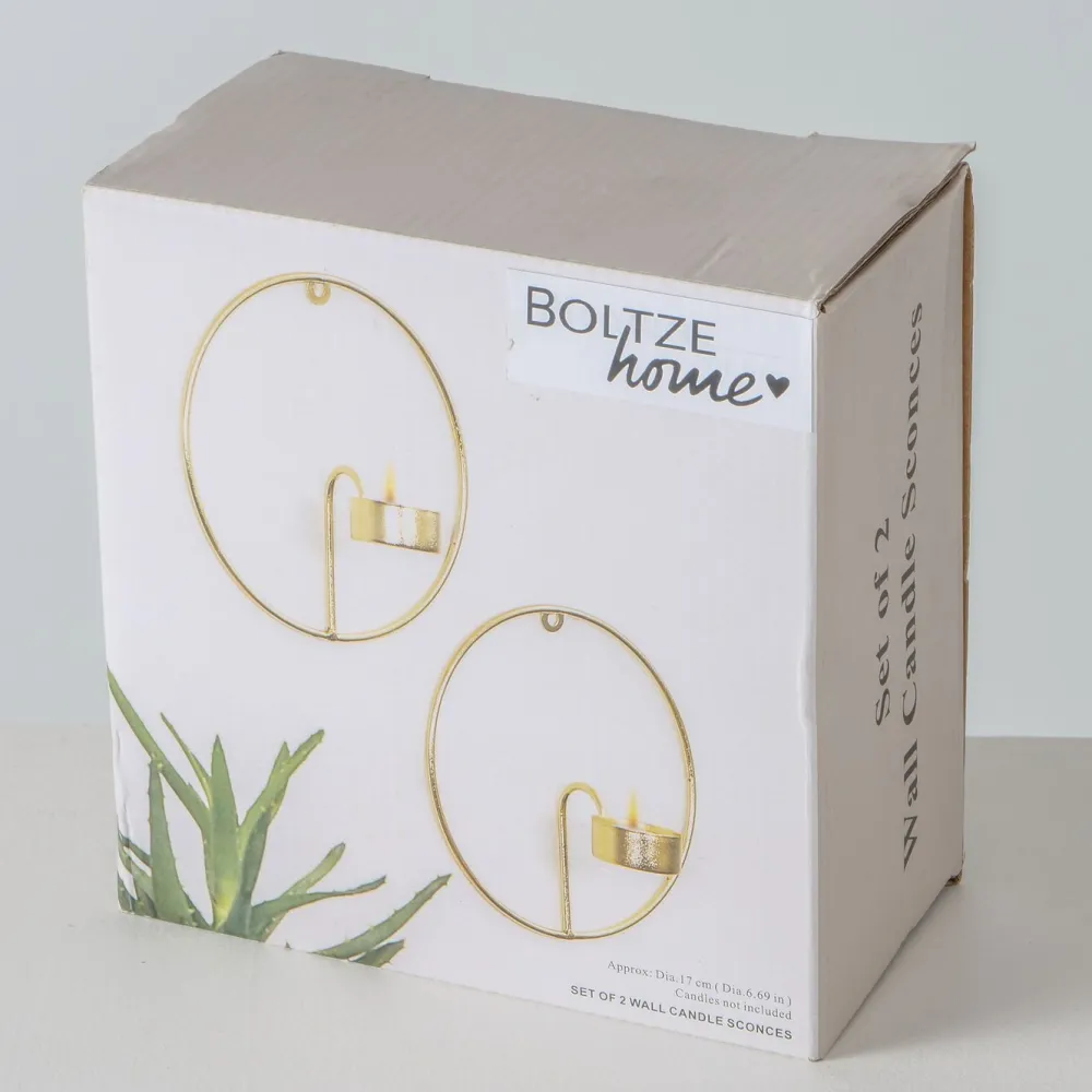 Boltze Teelichthalter Rumba 2 teilig