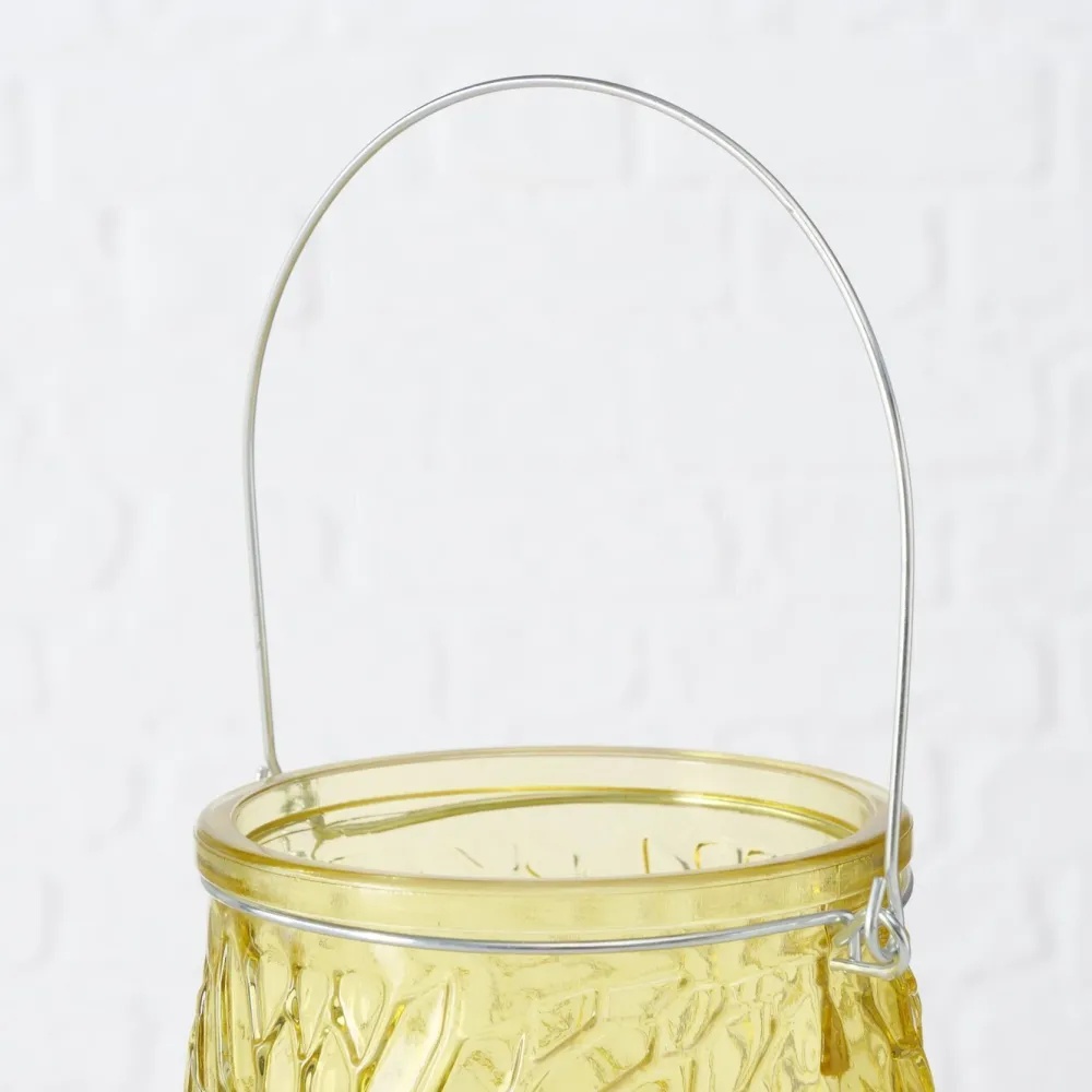 Boltze Teelichthalter Teelichtglas Mela 3er Set