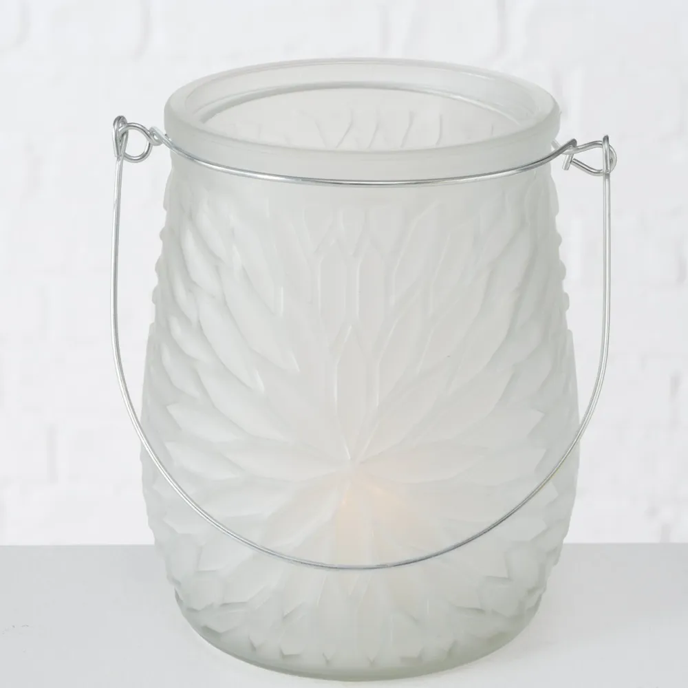 Boltze Teelichthalter Teelichtglas Mela 3er Set