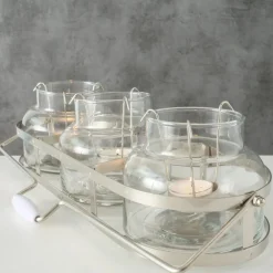 Boltze Teelichthalter Wega