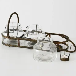 Boltze Teelichthalter Zuma Eisen