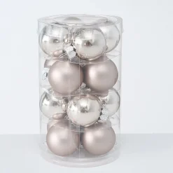 Boltze Weihnachtskugeln Ø 4 cm, 16 tlg