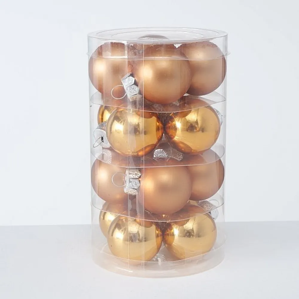 Boltze Weihnachtskugeln Ø 4 cm, 16 tlg