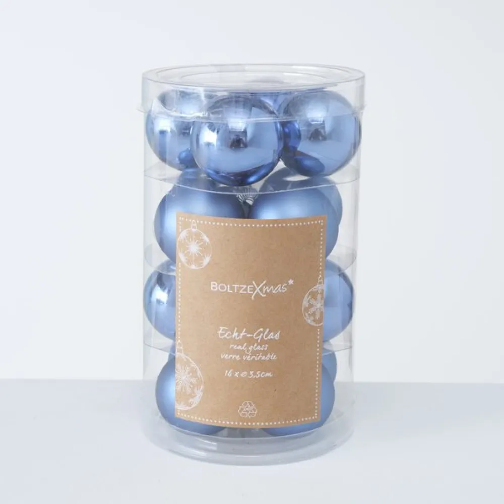 Boltze Weihnachtskugeln Ø 4 cm, 16 tlg