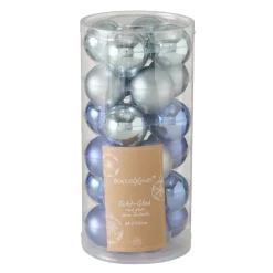 Boltze Weihnachtskugeln Ø 6 cm, 24 tlg