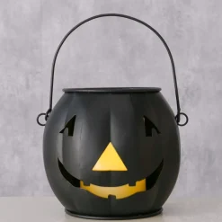 Boltze Windlicht Grimasi Kürbis Halloween