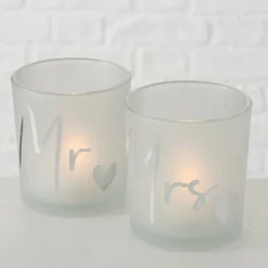 Boltze Windlicht Marry 2er Set