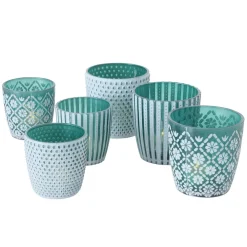 Boltze Windlicht Patty 6er-Set