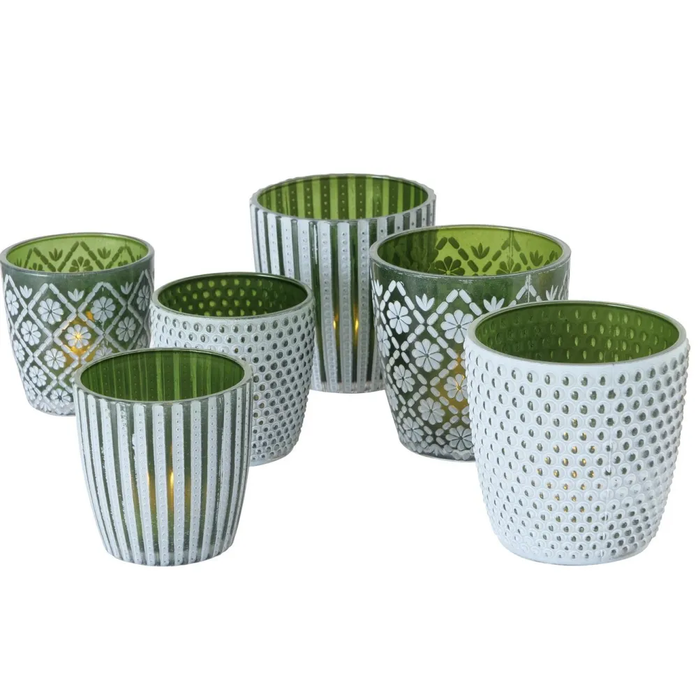 Boltze Windlicht Patty 6er-Set