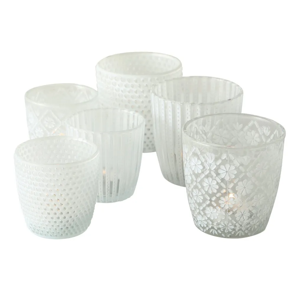 Boltze Windlicht Patty 6er-Set