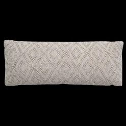 byRoom Längliches Kissen mit Harlekinmuster