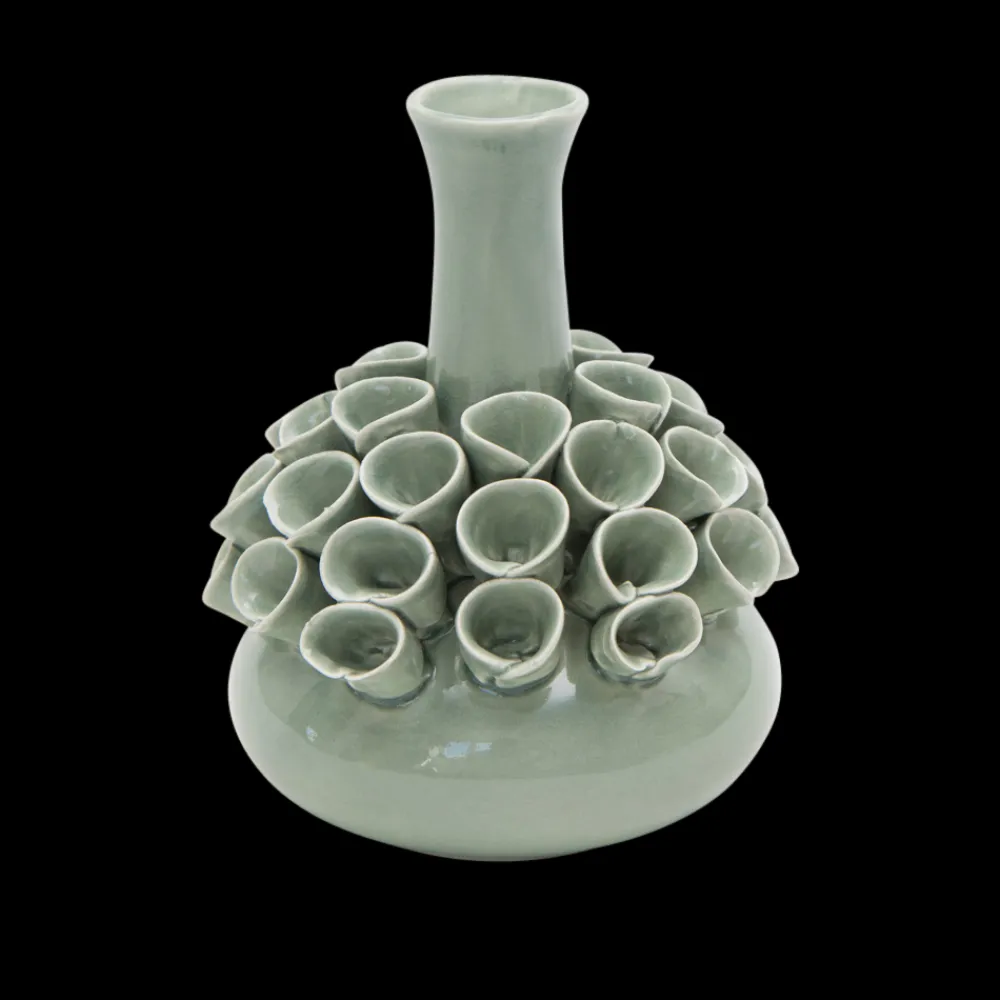 byRoom Vase aus Keramik rund