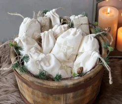 Chic Antique Adventskalendertüten 1-24