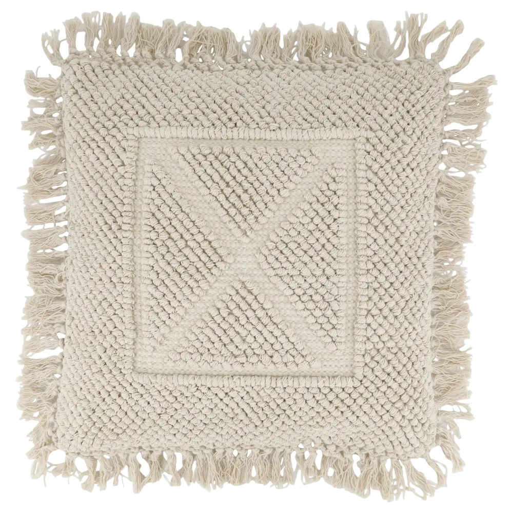 Chic Antique Aix Kissebezug mit Muster off white