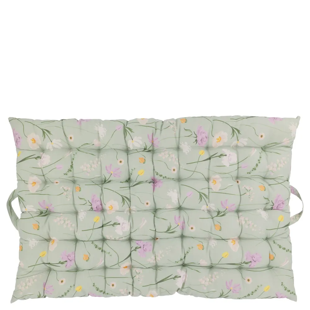 Chic Antique Aix Matratze mit Blumenmuster verte