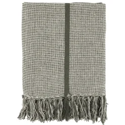 Chic Antique Aix Plaid aus Garnüberschuss, Streifen