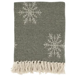 Chic Antique Aix Plaid Garnüberschuss mit Eiskristallen