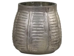 Chic Antique Antiker Teelichthalter mit Rillen