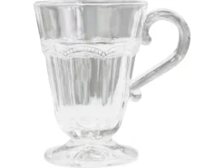 Chic Antique Antoinette Glas-Becher mit Perlenkante