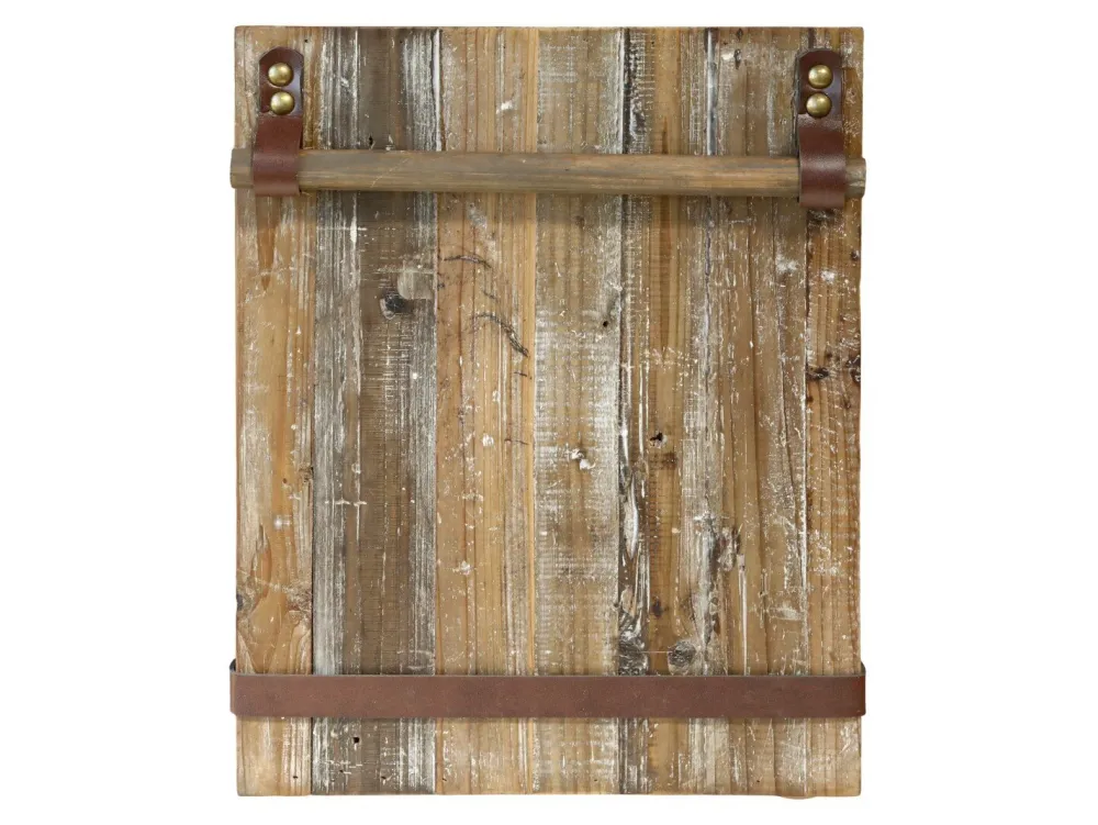 Chic Antique Aufhang für Papier in Recyclingholz