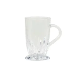 Chic Antique Becher mit Henkel aus Glas