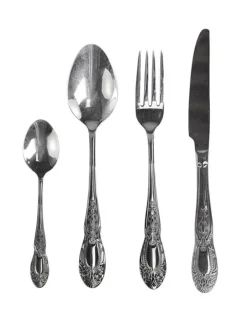 Chic Antique Besteck mit Dekor 4er Set