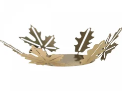 Chic Antique Blatt Deko für Teelichthalter