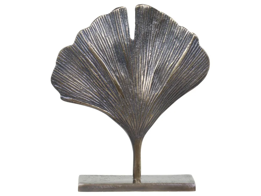 Chic Antique Blatt Dekor auf Fuß