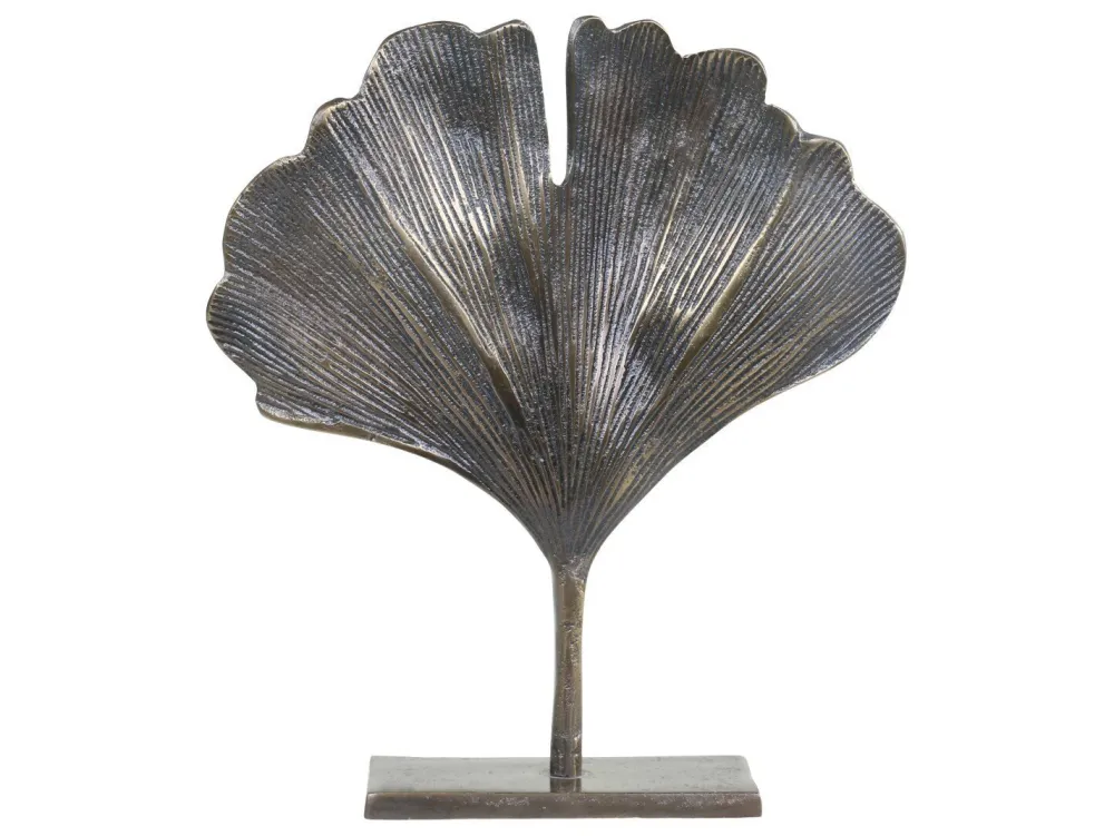 Chic Antique Blatt Dekor auf Fuß