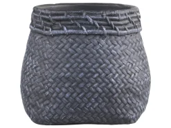 Chic Antique Blumentopf Corte mit Flechtmuster am Rand