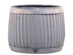 Chic Antique Blumentopf Pflanztopf mit Rillen