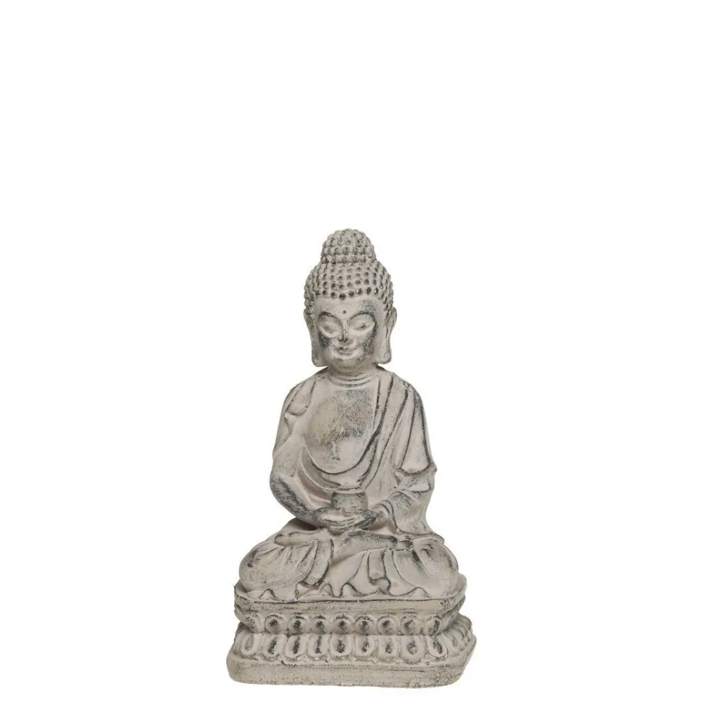 Chic Antique Buddha auf Podest