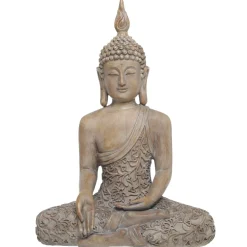 Chic Antique Buddha Figur aus Polyresin