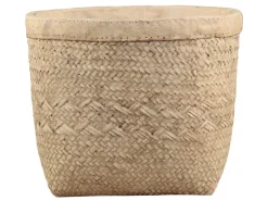 Chic Antique Corte Übertopf mit Geflecht Muster